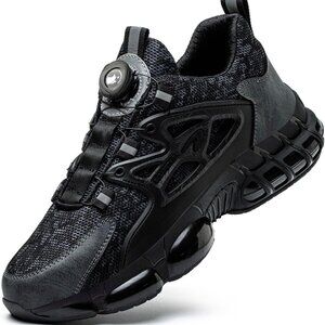 Steel Toe Shoes Men Women Safety Work Sneakers Anti-Slip Puncture Proof Lightwei